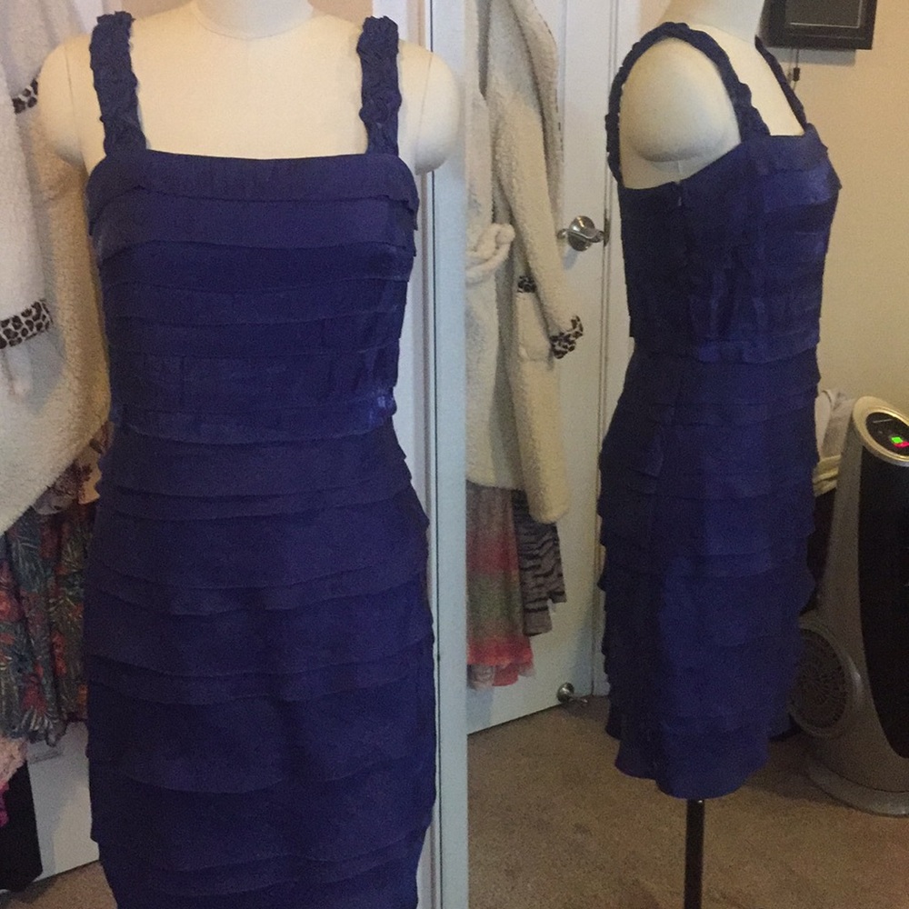 Sangria overflap sleeveless dress size 8